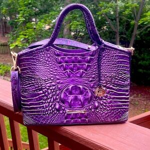 New without tag - Brahmin small Elaine ultraviolet ombré melbourne
